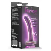 Фиолетовая насадка с гладкой поверхностью Surrender 4.75 Inch Beginner Pegging Dildo - 12 см. - Blush Novelties - купить с доставкой в Салавате