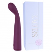 Фиолетовый изогнутый вибратор Selove TouchBend SE100 - 17,5 см. - Selove