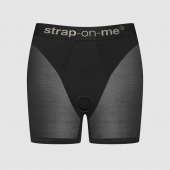 Трусики-шорты для фиксации насадок Strap-on-me Harness Lingerie Halo - size XL - Strap-on-me - купить с доставкой в Салавате