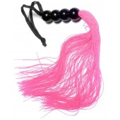 Розовая силиконовая плеть - 35,5 см. - Boys of Toys - купить с доставкой в Салавате