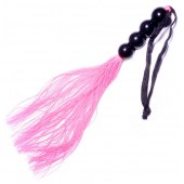 Розовая силиконовая плеть - 35,5 см. - Boys of Toys - купить с доставкой в Салавате