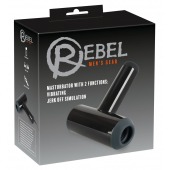 Черный мастурбатор с удобной ручкой Masturbator with 2 Functions - Orion - в Салавате купить с доставкой