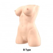 Телесный мастурбатор-торс Jessica B - Naked Factory - в Салавате купить с доставкой