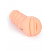 Телесный мастурбатор-вагина с эрекционными кольцами в комплекте - Sexy Girl - в Салавате купить с доставкой