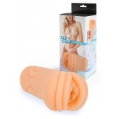 Телесный мастурбатор-вагина с рельефом на поверхности - Sexy Girl - в Салавате купить с доставкой