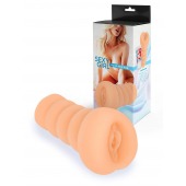 Телесный мастурбатор в виде вагины с узким входом - Sexy Girl - в Салавате купить с доставкой