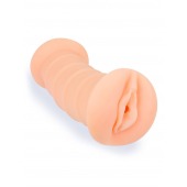 Телесный двусторонний мастурбатор с вибропулей и эрекционными кольцами в комплекте - Sexy Girl - в Салавате купить с доставкой