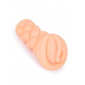 Телесный мастурбатор-вагина с вибропулей и эрекционными кольцами в комплекте - Sexy Girl - в Салавате купить с доставкой