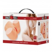 Телесный мастурбатор Liora с 2 любовными тоннелями - Baile - в Салавате купить с доставкой