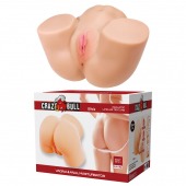 Телесный мастурбатор Olivia с 2 любовными отверстиями - Baile - в Салавате купить с доставкой