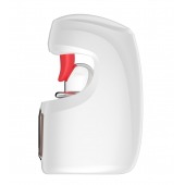 Белый мастурбатор с язычком и возвратно-поступательными движениями - Secwell - в Салавате купить с доставкой