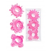 Комплект из 3 розовых эрекционных колец - Erowoman-Eroman - в Салавате купить с доставкой