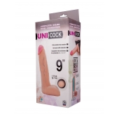 Фаллическая насадка Харнесс UNICOCK 9  - 24 см. - LOVETOY (А-Полимер) - купить с доставкой в Салавате