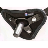 Вибрострапон с двумя насадками UniStrap - 18 и 18 см. - LOVETOY (А-Полимер) - купить с доставкой в Салавате