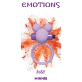 Сиреневое эрекционное виброколечко Emotions Minnie - Lola Games - в Салавате купить с доставкой