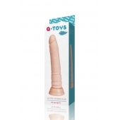 Телесный фаллоимитатор A-toys с присоской - 22 см. - A-toys купить с доставкой в интернет-магазине Orgasmix в Салавате Телесный фаллоимитатор A-toys с присоской - 22 см. - A-toys