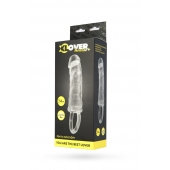 Прозрачная насадка с петлёй для фиксации - 14 см. - ToyFa - в Салавате купить с доставкой