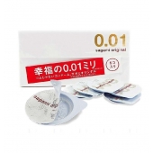 Супер тонкие презервативы Sagami Original 0.01 - 5 шт. - Sagami - купить с доставкой в Салавате