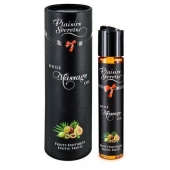 Массажное масло с ароматом экзотических фруктов Huile de Massage Gourmande Fruits Exotiques - 59 мл. - Plaisir Secret - купить с доставкой в Салавате