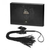 Чёрная плётка Lilly Whip Bijoux - Bijoux Indiscrets - купить с доставкой в Салавате