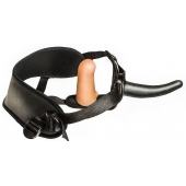 Женский страпон с вагинальной пробкой Woman Strap - 12 см. - LOVETOY (А-Полимер) - купить с доставкой в Салавате