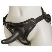 Женский страпон с вагинальной пробкой Woman Strap - 12 см. - LOVETOY (А-Полимер) - купить с доставкой в Салавате