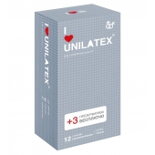 Презервативы с точками Unilatex Dotted - 12 шт. + 3 шт. в подарок - Unilatex - купить с доставкой в Салавате