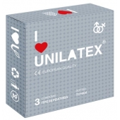 Презервативы с точками Unilatex Dotted - 3 шт. - Unilatex - купить с доставкой в Салавате