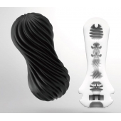 Мастурбатор FLEX Rocky Black с плотным рельефом - Tenga - в Салавате купить с доставкой