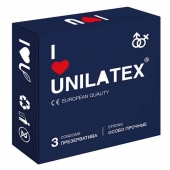 Ультрапрочные презервативы Unilatex Extra Strong - 3 шт. - Unilatex - купить с доставкой в Салавате