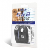 Утяжка для мошонки и пениса Cock Ring With 1  Ball Stretcher And Optional Weight Ring - BlueLine - купить с доставкой в Салавате