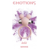 Розовое эрекционное виброколечко Emotions Minnie Light pink - Lola Games - в Салавате купить с доставкой