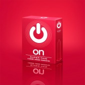 Супертонкие презервативы ON) Super Thin - 3 шт. - ON) - купить с доставкой в Салавате