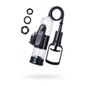 Вакуумная помпа A-toys с вибропулей и эрекционными кольцами - A-toys - в Салавате купить с доставкой