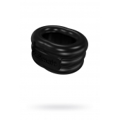 Чёрное эрекционное виброкольцо Stretch - Bathmate - в Салавате купить с доставкой