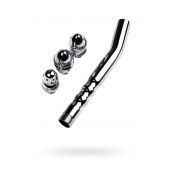 Металлический анальный душ с тремя насадками - ToyFa - купить с доставкой в Салавате