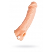 Удлиняющая насадка на пенис с вибрацией - 18,5 см. - ToyFa - в Салавате купить с доставкой