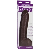 Большая насадка для трусиков Vac-U-Lock Realistic Hung - 31,7 см. - Doc Johnson - купить с доставкой в Салавате