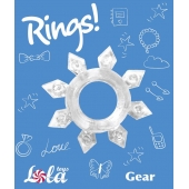 Прозрачное эрекционное кольцо Rings Gear - Lola Games - в Салавате купить с доставкой