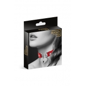Красный чокер с замком в форме сердца - Bijoux Pour Toi - купить с доставкой в Салавате