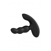 Черный силиконовый стимулятор простаты Levett Nitoc с пультом ДУ - Levett - в Салавате купить с доставкой