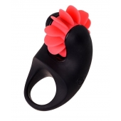 Чёрно-красное эрекционное виброкольцо Erotist - Erotist Adult Toys - в Салавате купить с доставкой