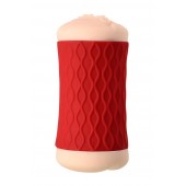 Двухсторонний мастурбатор JOS  NADIN в красном цилиндре - JOS - в Салавате купить с доставкой