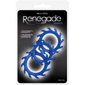 Набор из 3 синих эрекционных колец Renegade Gears - NS Novelties - в Салавате купить с доставкой