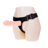 Телесный фаллоимитатор на трусиках Jessica Strap-On - 15,5 см. - Baile - купить с доставкой в Салавате