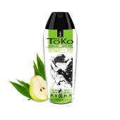 Интимный гель TOKO Pear   Exotic Green Tea с ароматом груши и зеленого чая - 165 мл. - Shunga - купить с доставкой в Салавате