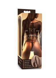 Коричневый мастубратор-вагина Nicole s Kitty - Blush Novelties - в Салавате купить с доставкой