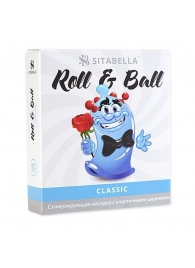 стимулирующий презерватив-насадка Roll   Ball Classic - Sitabella - купить с доставкой в Салавате