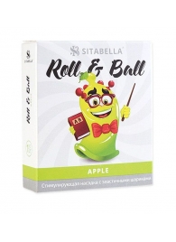 Стимулирующий презерватив-насадка Roll   Ball Apple - Sitabella - купить с доставкой в Салавате