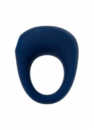 Синее эрекционное кольцо на пенис Satisfyer Ring 2 - Satisfyer - в Салавате купить с доставкой